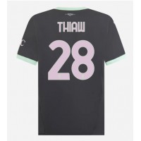 AC Milan Malick Thiaw #28 Kolmaspaita 2024-25 Lyhythihainen